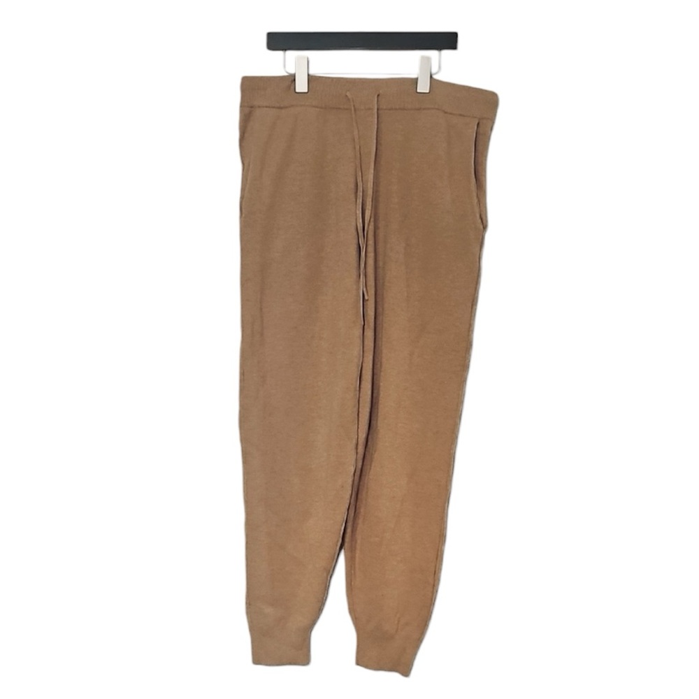 🍄 Hudson North Tan Jogger Pants, Size L